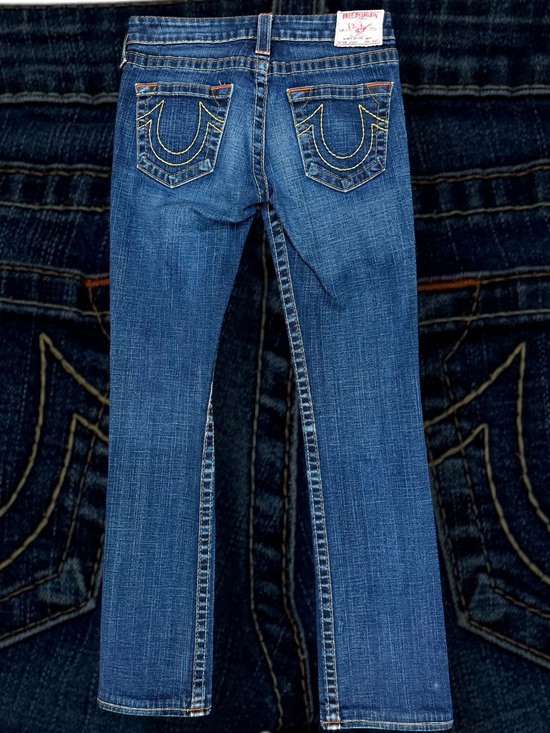 True Religion Denim - True Religion Johnny Bootcut Jeans Y2K Made in USA Dark Wash Size 28